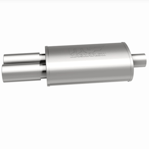 MagnaFlow Street Muffler with Tips 14815 2.25/3.125in Center/Dual
