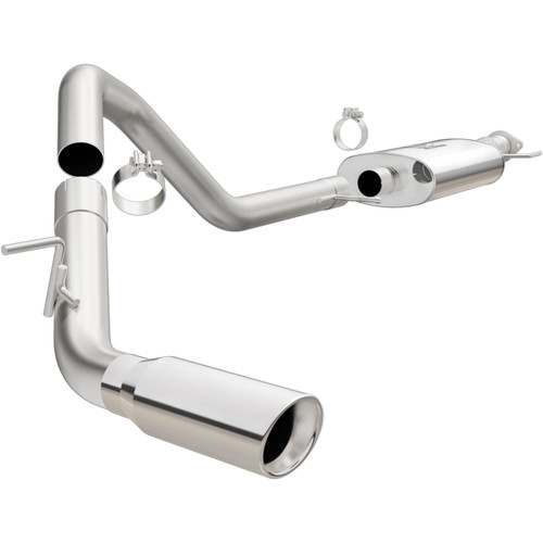 MagnaFlow 19051 Street Series Polished Stainless Cat-Back Exhaust System for 2015-2017 Ford Expedition/Navigator