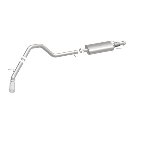 MagnaFlow 19051 Street Series Polished Stainless Cat-Back Exhaust System for 2015-2017 Ford Expedition/Navigator