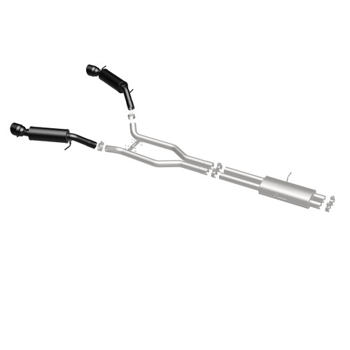 MagnaFlow 19123 Touring Series Black Cat-Back Exhaust System for 2014-2017 Land Rover Range Rover Sport 3.0L