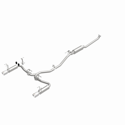 MagnaFlow 19313 Street Series Polished Stainless Cat-Back Exhaust System for 2016-2020 Honda Civic 2.0L