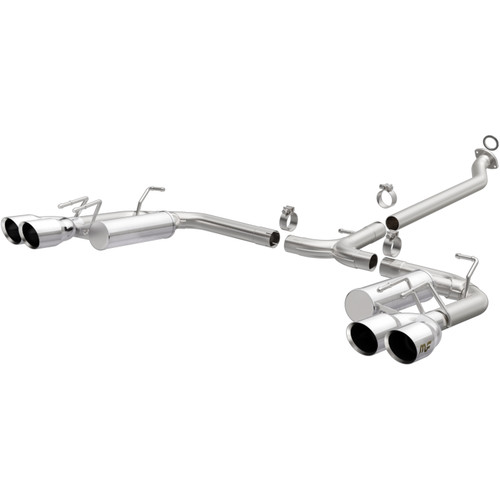 MagnaFlow 19494 Street Series Polished Stainless Cat-Back Exhaust System for 2018-2024 Toyota Camry 2.5L XSE