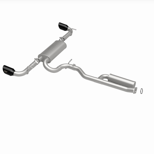 MagnaFlow 19500 Street Series Black Chrome Cat-Back Exhaust System for 2019-2025 Toyota RAV4 2.5L (non-hybrid)