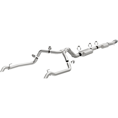 MagnaFlow 19626 Overland Series Cat-Back Exhaust System for 2019-2024 Chevy Silverado 1500/GMC Sierra 1500 6.2L