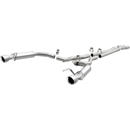 MagnaFlow 19099 Competition Series Stainless Cat-Back Exhaust System for 2015-2017 Ford Mustang 3.7L