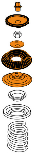 Alignment Caster / Camber Kit MS950102 - diagram