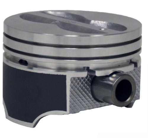 Flat Top Hypereutectic Pistons for 67-90 Chevrolet 5.7/350 | .060 Oversized