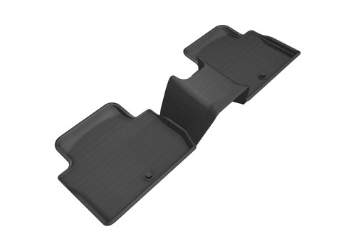3D MAXpider Black Kagu 2nd Row Floormats for 2018-2020 Kia Stinger