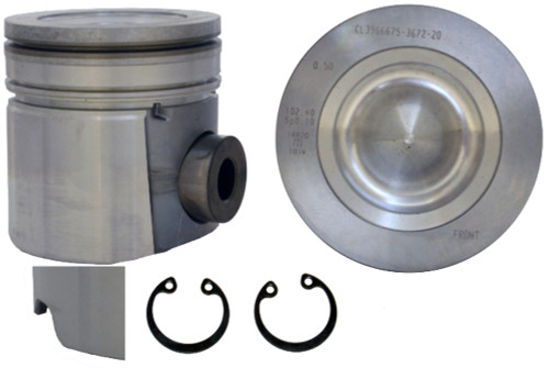 Enginetech Piston Set for 03-04 Chrysler 5.9L/359 OHV L6 Cummins | Standard Enginetech Piston Set for 03-04 Chrysler 5.9L/359 OHV L6 Cummins | Standard