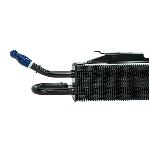 Power Steering Finned Cooler 58025 - connector view
