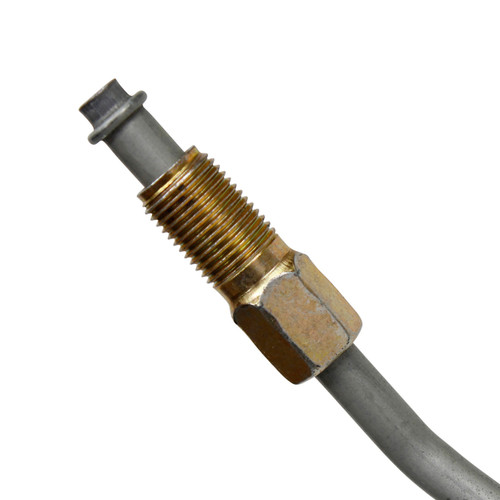 12MM Male Captive "O" Ring x 16MM Male "O" Ring & 11MM Male "O" Ring x 3/8" I.D. Power Steering Pressure Tube 80879 - left view