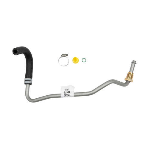 Power Steering Return Hose 80672 - front view