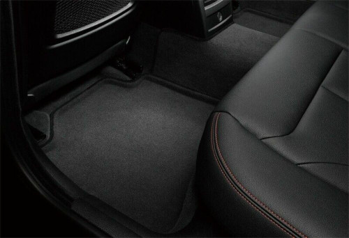 3D MAXpider Kagu Black R1 & R2 Floor Mats for Volvo XC40 Recharge Electric