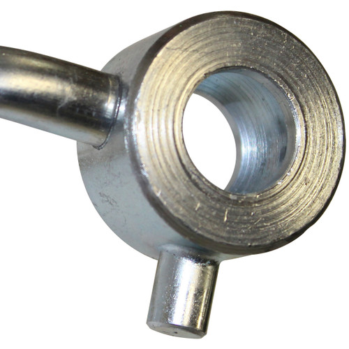 Power Steering Pressure Hose 92424 - connector view