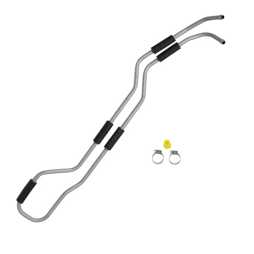 3/8" Beaded Tube x 3/8" Beaded Tube Power Steering Return Hose 93192 - front view