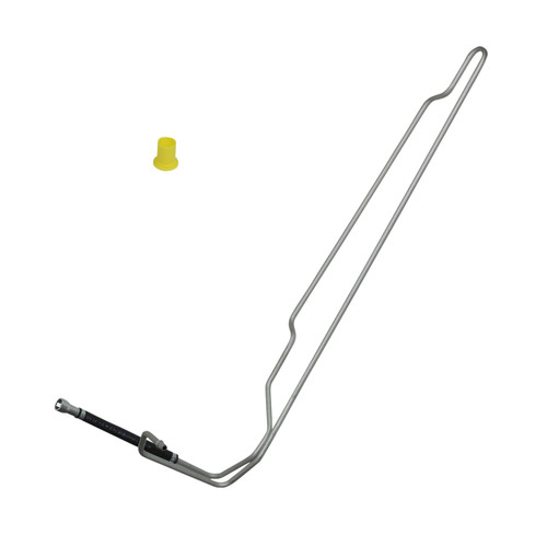 3/8" Female Quick Connect x 3/8" I.D. Beaded Tube Power Steering Return Hose 93608 - front view