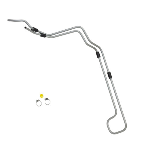 3/8" Beaded Tube x 3/8" Beaded Tube Power Steering Return Hose 93035 - front view