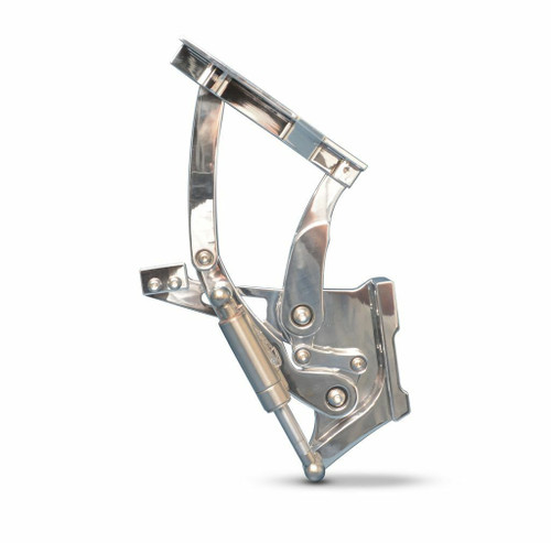 Eddie Motorsports Polished Hood Hinge Kit for GM Car 1957