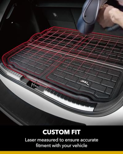 3D MAXpider Kagu Black Cross Fold Cargo Liner for Toyota GR Supra