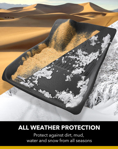 3D MAXpider Kagu Black Floormats for BMW 3 Series (G20) - 1st & 2nd Row