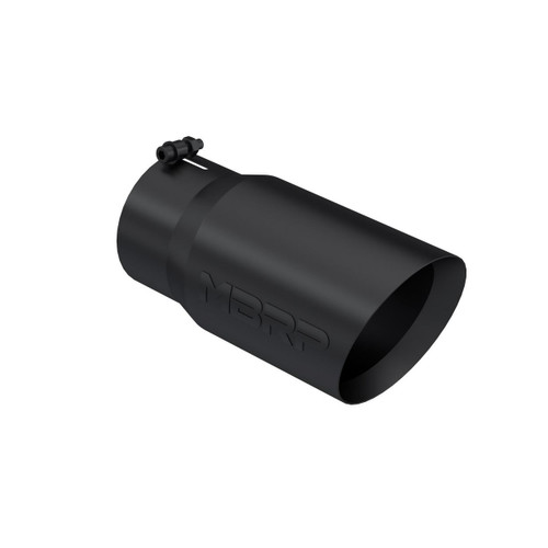 MBRP Universal Tip 6in OD Dual Wall Angled 5in Inlet Black