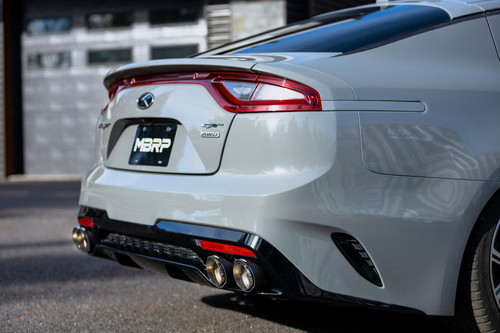 MBRP Bezel Kit Quad Tip CF for Kia Stinger GT