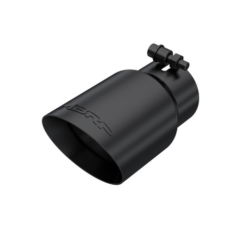 MBRP Tip 3in Round Dual Wall Angled Black for 3in Exhausts