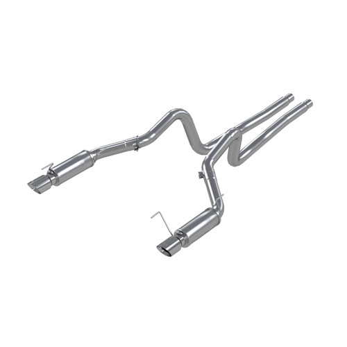MBRP 3in Cat Back Dual Split Rear AL Race for Ford Mustang GT 4.6L