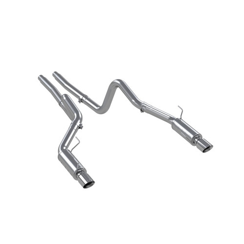 MBRP Dual Split Rear T409 Race w/ 4in Tips for Ford Shelby GT500/GT
