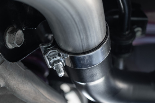 MBRP 3in Cat-Back Dual Rear T304 w/ 4in CF Quad Tips Race for Ford Mustang GT 5L