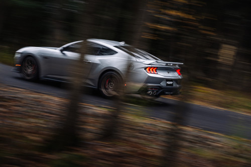 MBRP Armor Pro Catback Exhaust for Ford Mustang GT 3in Street Profile - Carbon Fiber Tips