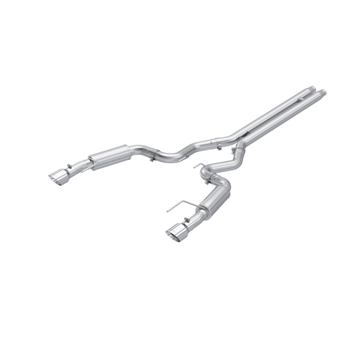 MBRP 3in Dual Split Rear AL for Ford Mustang GT S650 5.0L