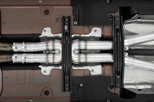 MBRP Race Profile Cat-Back for Dodge Charger 5.7L/6.2L/6.4L - Dual Carbon Fiber Tips