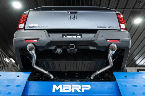 MBRP Cat-Back Dual Split Rear Exit Exhaust for Honda Ridgeline T304 Stainless Steel