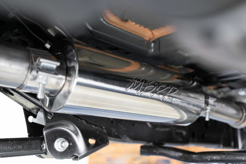 MBRP Cat Back Single Rear Exit 2.5in T304 for Jeep Wrangler JL