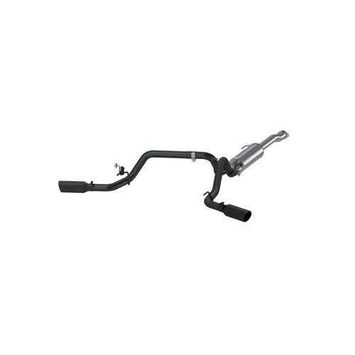 MBRP 3in Cat Back Dual Split Side Black for Toyota Tacoma 3.5L