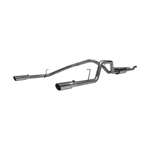 MBRP Cat Back Dual Split Rear for Nissan Titan 5.6L EC/CC