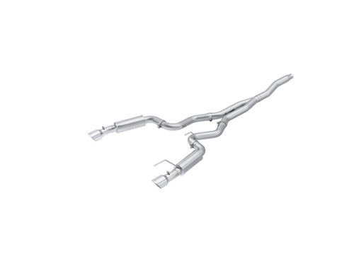 MBRP Cat Back Exhaust for Ford Mustang EcoBoost 2.3L - T409 Dual Split Rear Exit Race Version