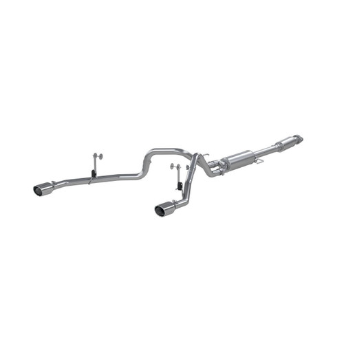 MBRP Cat Back Exhaust for Ford F-150 2.7L/3.5L EcoBoost/5.0L - Dual Split Rear