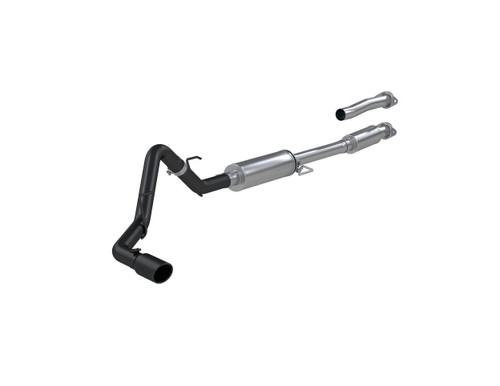MBRP Cat Back Exhaust for Ford F-150 2.7L/3.5L EcoBoost/5.0L - Single Side Black Coated