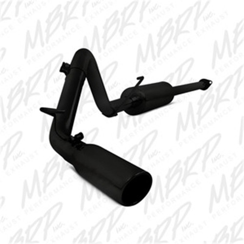 MBRP Cat-Back Single Exit AL Black for Toyota Tacoma 4.0L EC/CC