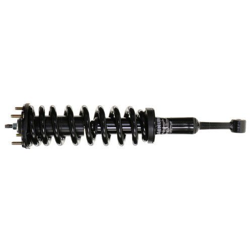 Magnum Loaded Assembly Front Right Suspension Strut and Coil Spring Assembly 153032R - angled view