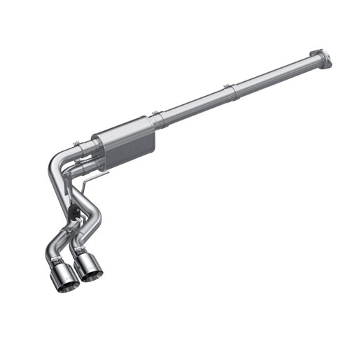 MBRP Cat Back Exhaust for Ford F-150 2.7L/3.5L EcoBoost/5.0L - Single Side Exit T304