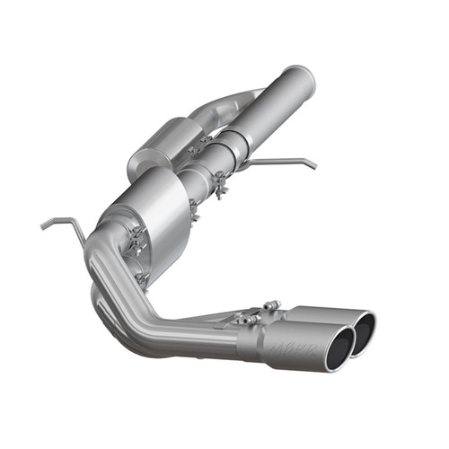 MBRP 3in Cat Back Pre-Axle Dual w/ 4in Tip AL for Chevrolet Silverado 1500