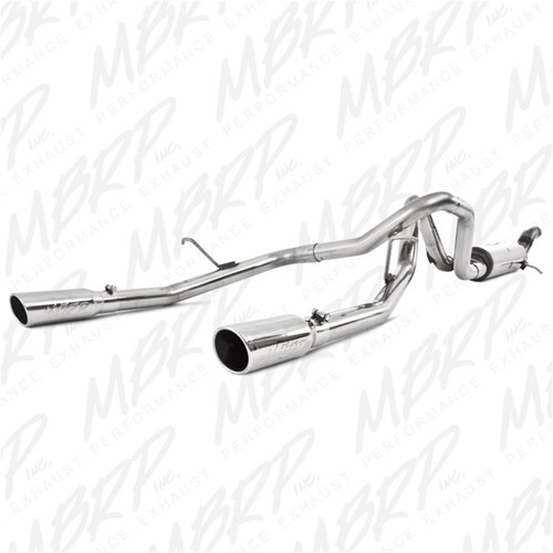 MBRP Cat Back Dual Split Rear T409 for Chev/GMC Colorado/Canyon 5.3L V8 EC/CC-SB