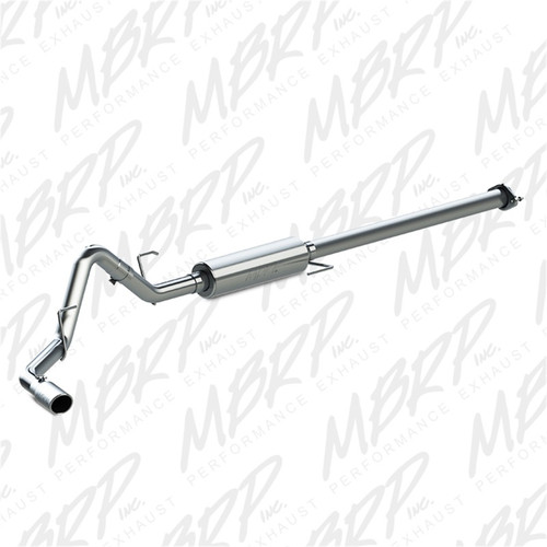 MBRP Cat Back Single Side 3in Alum for Ford F-150 2.7L / 3.5L EcoBoost