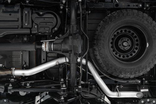 MBRP Filter Back Rear Turn Down XP Series T304SS 3in for Jeep Gladiator JT 3.0L EcoDiesel