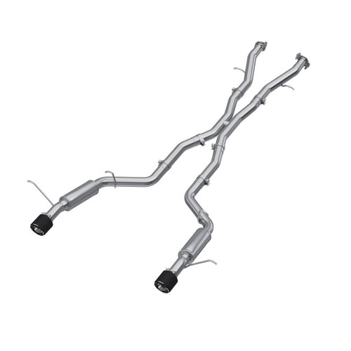 MBRP Cat Back Exhaust for Dodge Durango SRT 6.4L 2018-2023 - T304 Stainless Steel with Carbon Fiber Tips