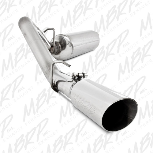 MBRP Cat Back Single Side for Jeep Wrangler JK 2.5L/4.0L