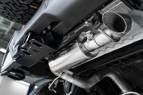 MBRP High Clearance Catback Exhaust for Ford Bronco 2.3L/2.7L EcoBoost - Aluminized Steel